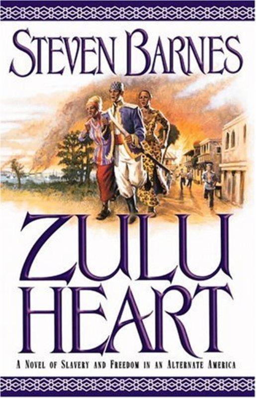 Book cover for "Zulu Heart" by Steven Barnes