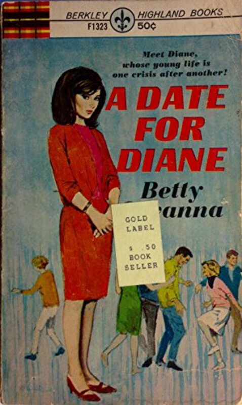 Book cover for "a date for diane" by Betsy Allen