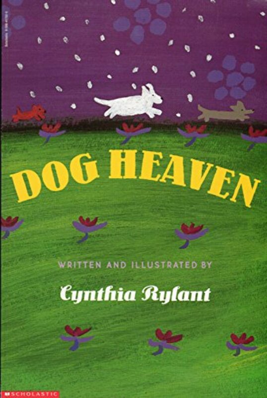 Book cover for "dog heaven" by Cynthia Rylant
