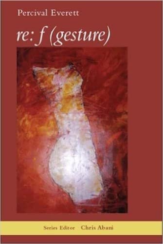 Book cover for "re: f -gesture-" by Percival Everett