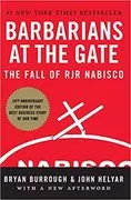 Book cover for "Barbarians at the Gate" by Bryan Burrough