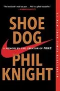 Book cover for "Shoe Dog" by Phil Knight