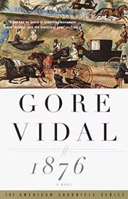 Book cover for "1876" by Gore Vidal