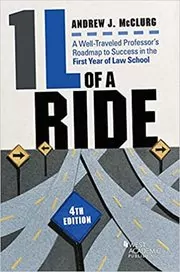 Book cover for "1L of a Ride" by Andrew McClurg