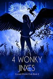 Book cover for "4 Wonky Jinxes" by JB Lynn