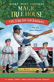Book cover for "A Big Day for Baseball" by Mary Pope Osborne