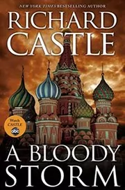 Book cover for "A Bloody Storm"