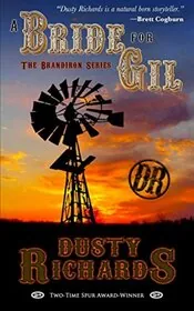 Book cover for "A Bride for Gil" by Dusty Richards