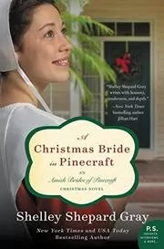 Book cover for "A Christmas Bride in Pinecraft" by Shelley Shepard Gray