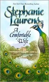 Book cover for "A Comfortable Wife" by Stephanie Laurens