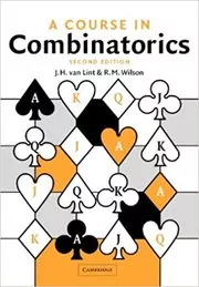 Book cover for "A Course in Combinatorics" by J. H. van Lint