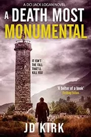 Book cover for "A Death Most Monumental"
