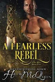 Book cover for "A Fearless Rebel" by Hildie McQueen