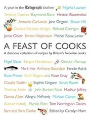 Book cover for "A Feast of Cooks" by Carolyn G Hart