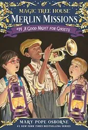Book cover for "A Good Night for Ghosts" by Mary Pope Osborne