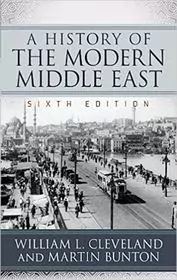 Book cover for "A History of the Modern Middle East" by William L. Cleveland
