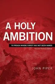 Book cover for "A Holy Ambition"