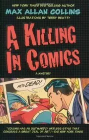 Book cover for "A Killing in Comics" by Max Allan Collins