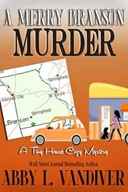 Book cover for "A Merry Branson Murder" by Abby L Vandiver