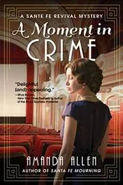 Book cover for "A Moment in Crime" by Amanda McCabe