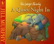 Book cover for "A Quiet Night In" by Jill Murphy
