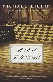 Book cover for "A Rich Full Death" by Michael Dibdin