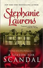 Book cover for "A Season For Scandal" by Stephanie Laurens