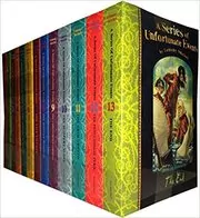 Book cover for "A Series of Unfortunate Events" by Lemony Snicker