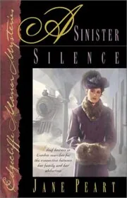 Book cover for "A Sinister Silence" by Jane Peart
