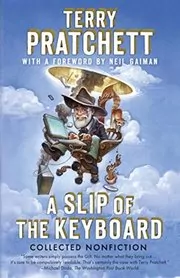 Book cover for "A Slip of the Keyboard" by Terry Pratchett