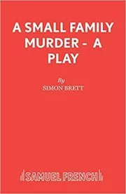 Book cover for "A Small Family Murder" by Simon Brett