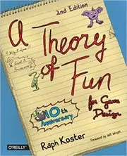 Book cover for "A Theory of Fun for Game Design" by Raph Koster