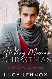 Book cover for "A Very Marian Christmas" by Lucy Lennox