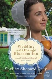 Book cover for "A Wedding at the Orange Blossom Inn" by Shelley Shepard Gray