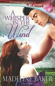 Book cover for "A Whisper in the Wind" by Madeline Baker
