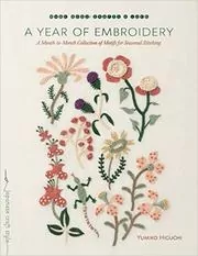 Book cover for "A Year of Embroidery" by Yumiko Higuchi