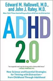 Book cover for "ADHD 2.0" by Edward M. Hallowell