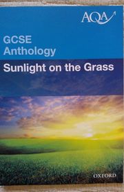 Book cover for "AQA GCSE Anthology Sunlight on the Grass"