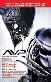 Book cover for "AVP" by Marc Cerasini