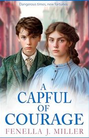 Book cover for "A Capful of Courage" by Fenella J Miller