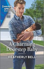 Book cover for "A Charming Doorstep Baby" by Heatherly Bell