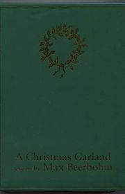 Book cover for "A Christmas Garland" by Max Beerbohm