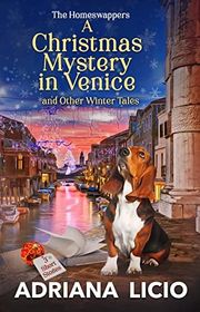 Book cover for "A Christmas Mystery in Venice and Other Winter Tales" by Adriana Licio
