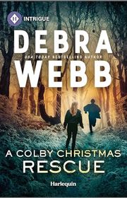 Book cover for "A Colby Christmas Rescue" by Debra Webb
