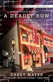 Book cover for "A Deadly Row" by Tim Myers