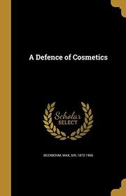 Book cover for "A Defence of Cosmetics" by Max Beerbohm