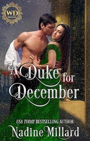 Book cover for "A Duke for December" by Aileen Fish