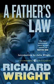 Book cover for "A Father's Law" by Richard Wright