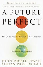 Book cover for "A Future Perfect" by Adrian Wooldridge