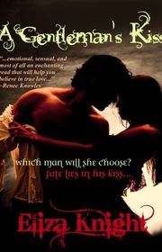 Book cover for "A Gentleman's Kiss" by Eliza Knight